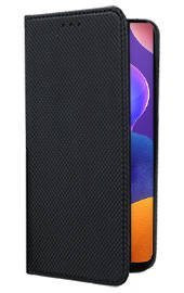 Кожени калъфи Кожени калъфи за Samsung  Кожен калъф тефтер и стойка Magnetic FLEXI Book Style за Samsung Galaxy A31 A315F черен